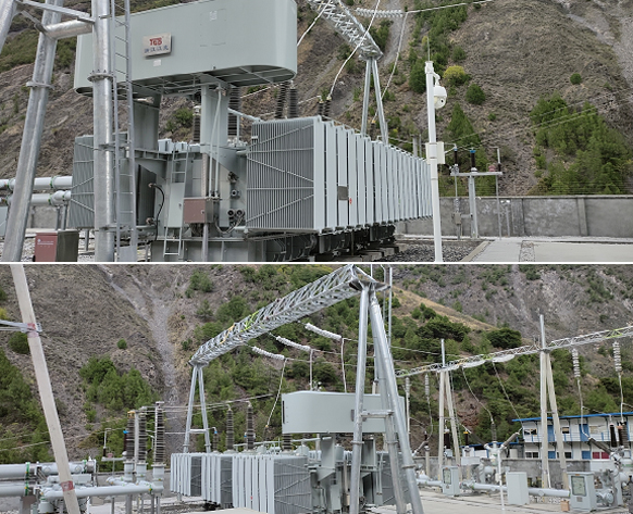 New project SSZ11-h-120000/220 of Da'ago 220kV switchyard