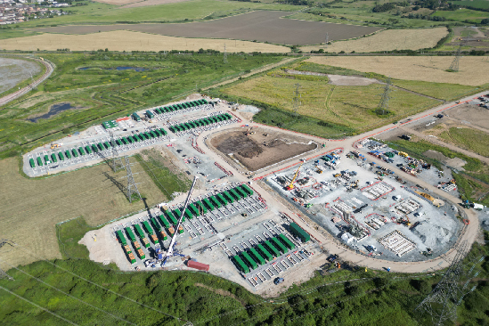 BYD UK uk61 energy storage project