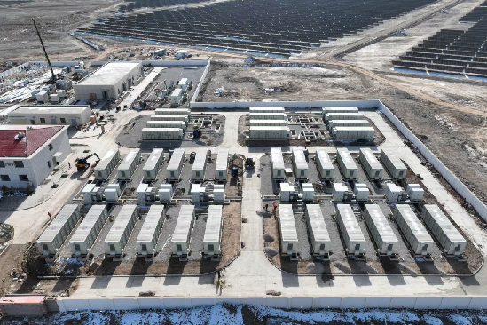 Pinggao power construction Jiuquan dongdongtan container energy storage project